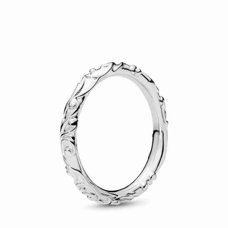 Pandora Regal Beauty Stackable Ring - Sterling Silver - Canada | ZF4205YZ